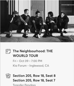The Neighbourhood WOURLD TOUR