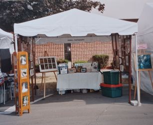 Used Custom Canvas 10 X 10 Canopy