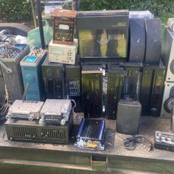 Stereo Equipment Speakers Amps etc