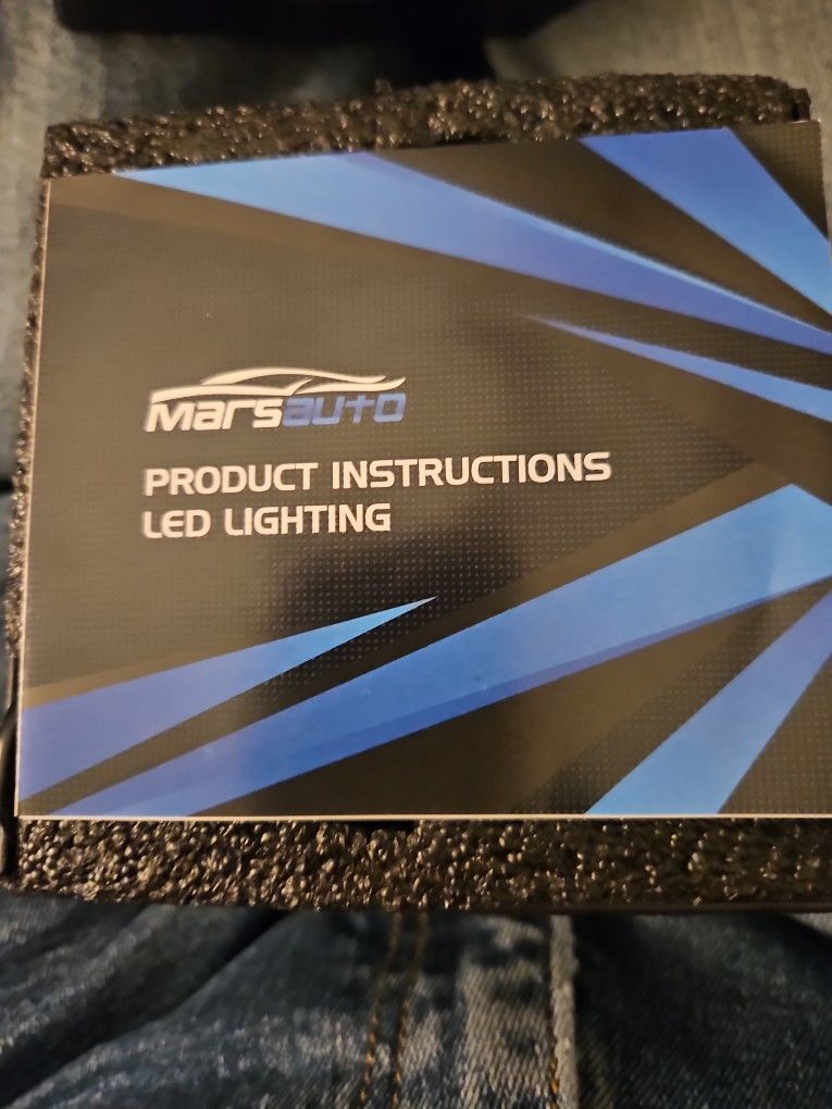Mars LED headlight Bulbs NIB
