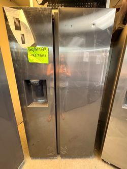 Samsung side by side refrigerator
