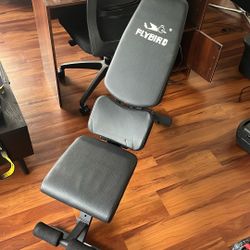 Flybird Adjustable Workout Bench – Lightly Used, Great Condition 