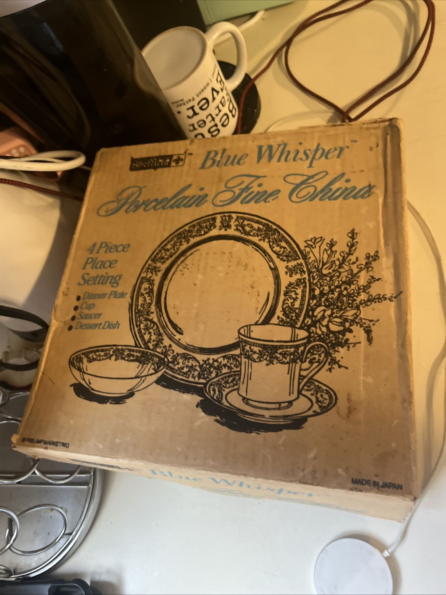 Blue Whisper, Porcelain Fine China