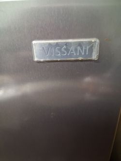 Vissani Stainless Steel Refrigerator