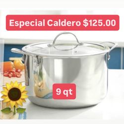 Caldero De 9qt Especial $125.00 Cosina Caldos Frijoles Gallinas Princess House Ventas Finales 