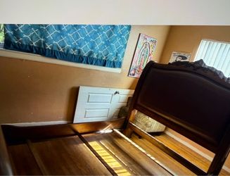 Queen size bed frame no mattress