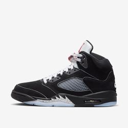 Nike Air Jordan 5 Retro OG Black Metallic Reimagined size 9 M / 10.5 W