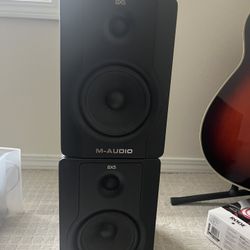 M-Audio Monitor speakers 