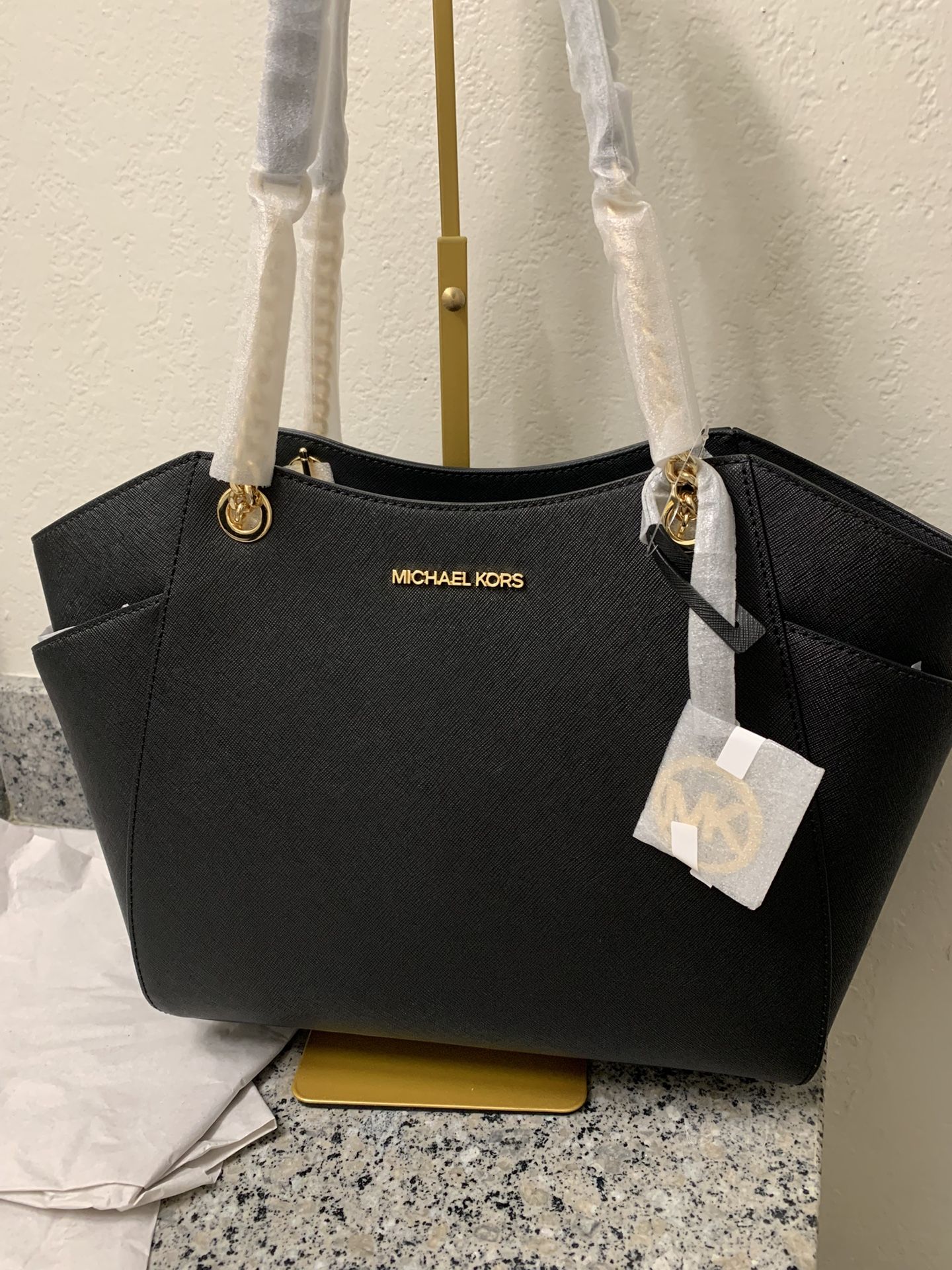 Authentic Michael Kors Black Women’s Tote Bag