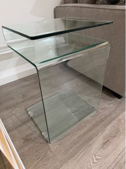 Modern Glass side table