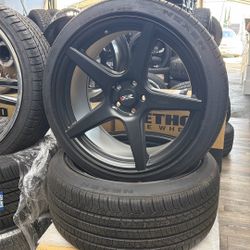 🔥18x8 XXR Brand New 5x100 Matte Black Corolla Subaru WRX BRZ GR86 225-40-18 Nexen Tires