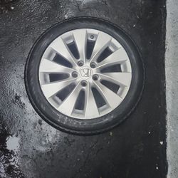 Honda 17 Inch Rim 5 Lugs Spare? 