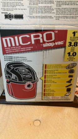 Micro Shop Vac