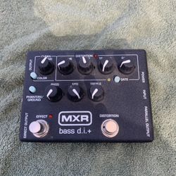 MXR M80 Bass D.I. & Bass Distortion pedal