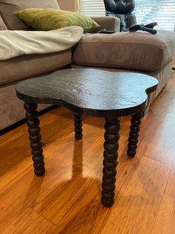 Black MCM side table