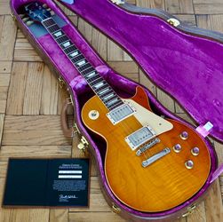 2019 Gibson Custom Shop 1960 Les Paul Standard Reissue R0 Honey Lemon Fade w/ Original Case & COA