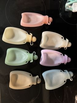 Reusable Baby Good Pouches.