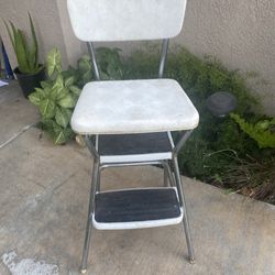 COSCO step stool with flip up seat $35, still in good condition