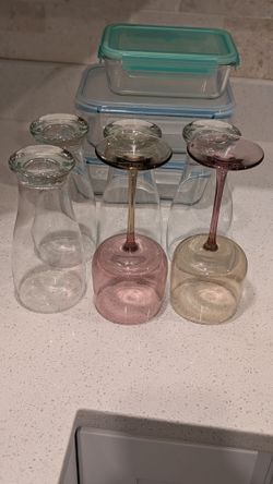 Moving Sale! 14 Piece Kitchen Set (Our Place, Glass & Stoneware)