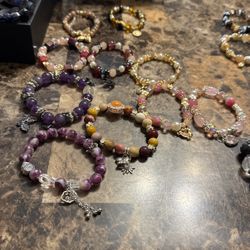 Crystal Beats Bracelets Charm
