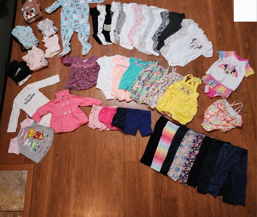 9-12m & 12m Girl Clothes