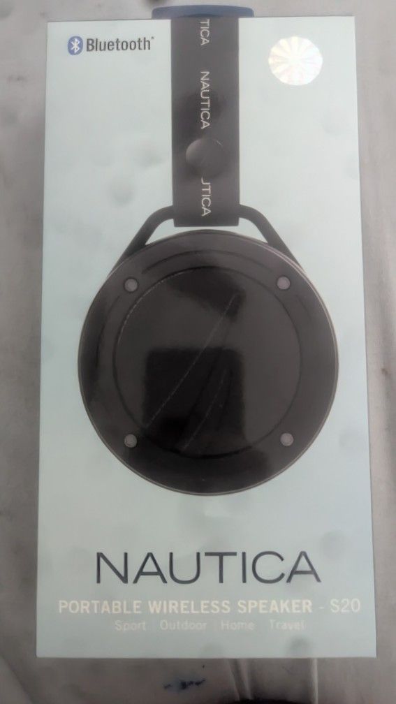 Nautica S20 Portable Bluetooth Wireless Speaker with Dynamic LED Lights BRAND NEW!/UNOPENED!!