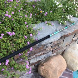 Custom Wrapped and 7’ Saltwater Fishing Rod by Platero Custom Rods using Seeker-Calstar