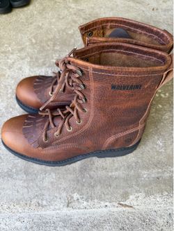 Men’s Wolverine Work Boots Sz 10.5