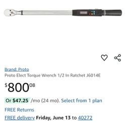 Proto Electric Torque Wrench