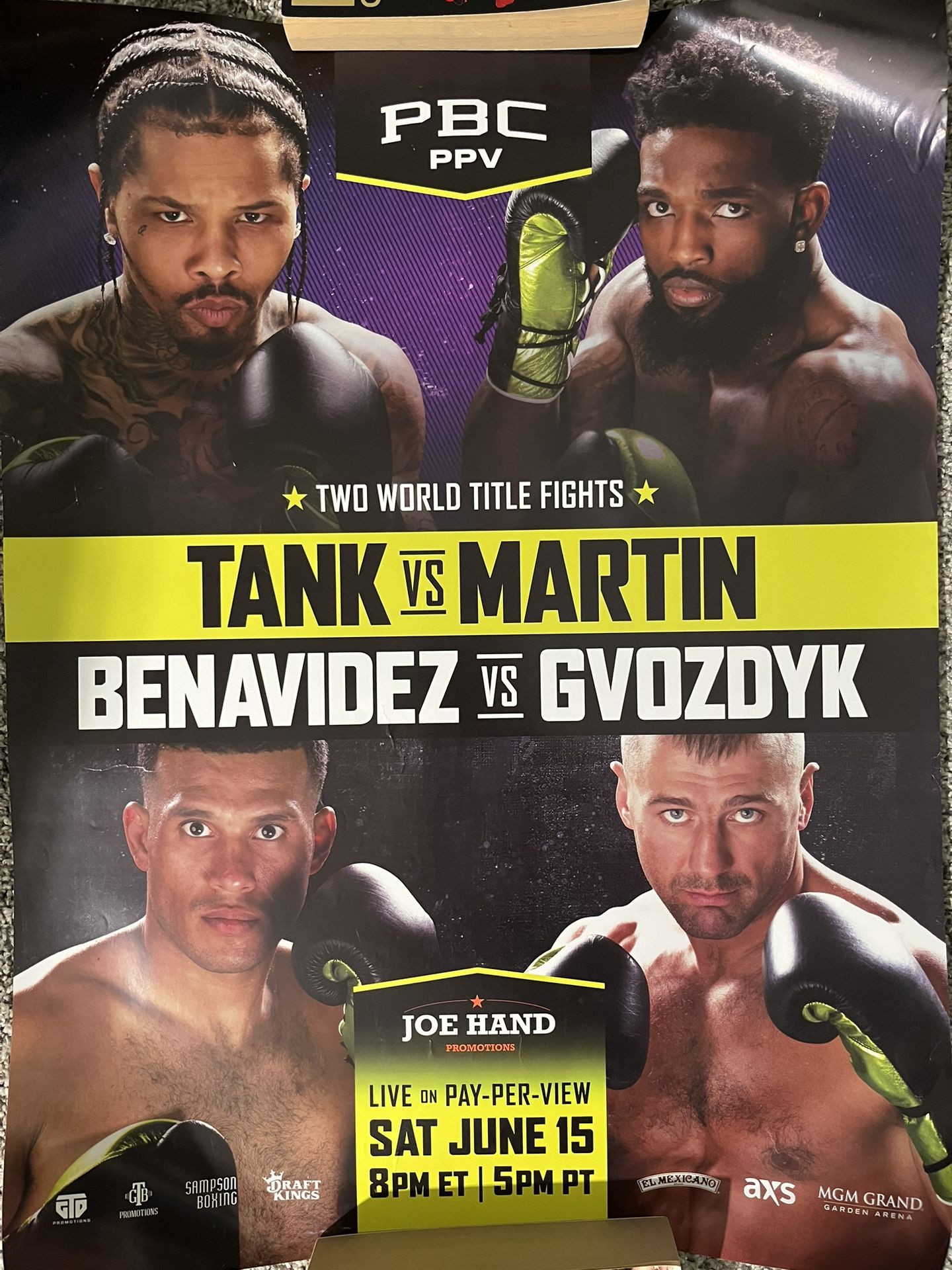 Tank Davis Boxing Poster