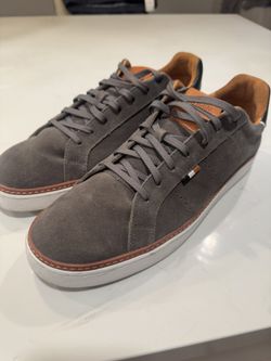 Allen Edmonds "ALPHA" Lace-up Suede Men's Casual Sneakers 12D 