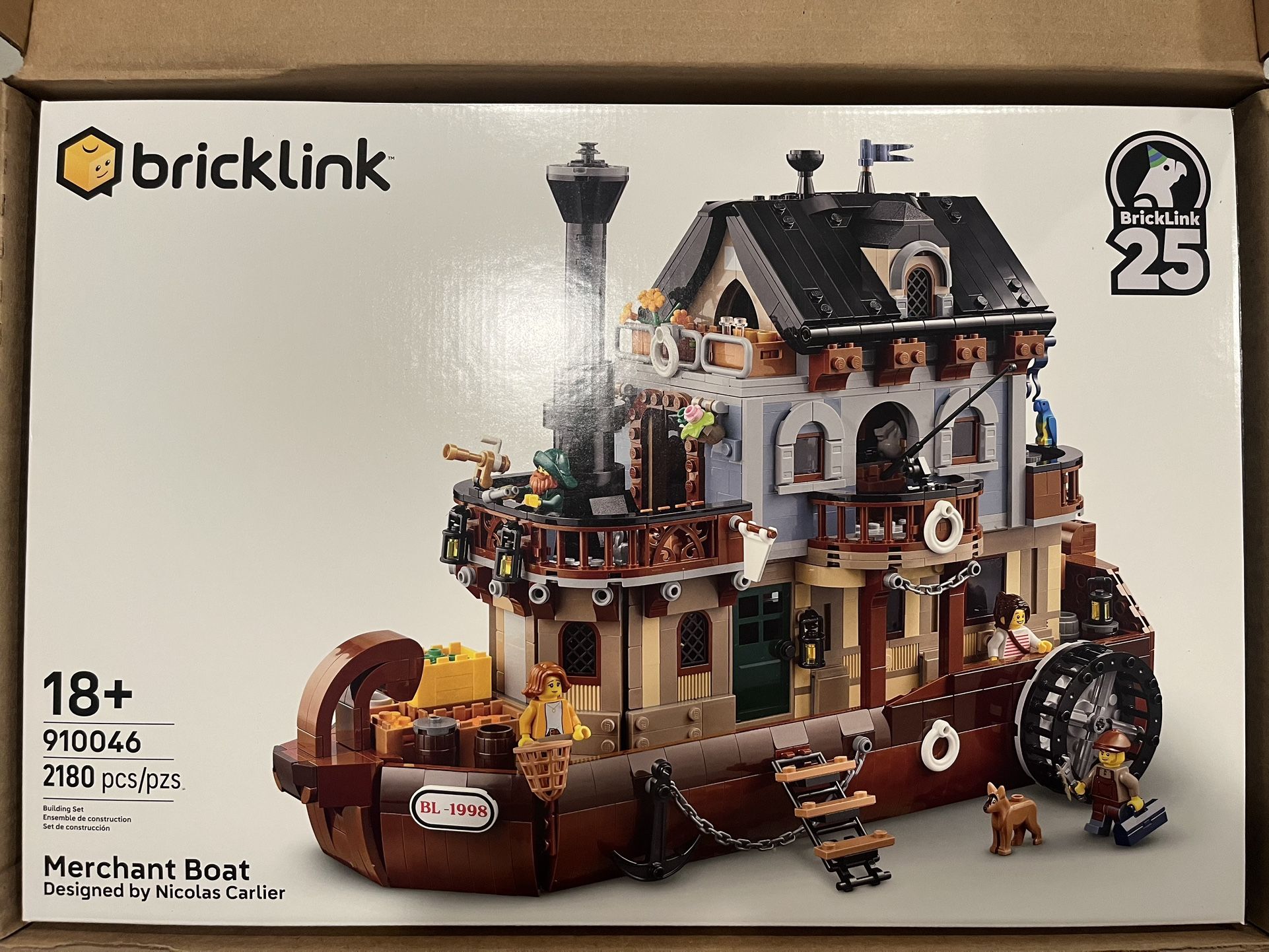 Bricklink Series 4 Merchant Boat 910046