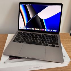 512GB SSD M1 Chip MacBook Pro 8-Core GPU Touch Bar Retina Display 13” similar speed as 14” 2023 or 15” 2024 16” Air