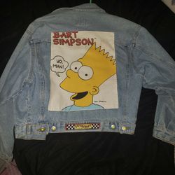 Bart Simpson Jean Jacket