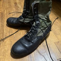 Vintage Ro Search Military Boots Size 8.5 R