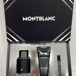 Mont Blanc Explorer 3 Pc Gift Set - Only $80!!