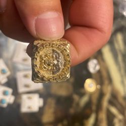 Versace/ Pendant And Ring