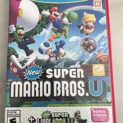 Wii U New Super Mario Bros U + Super Luigi U
