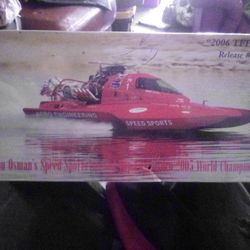 Bada** Die Cast Speed Boat Collectable 