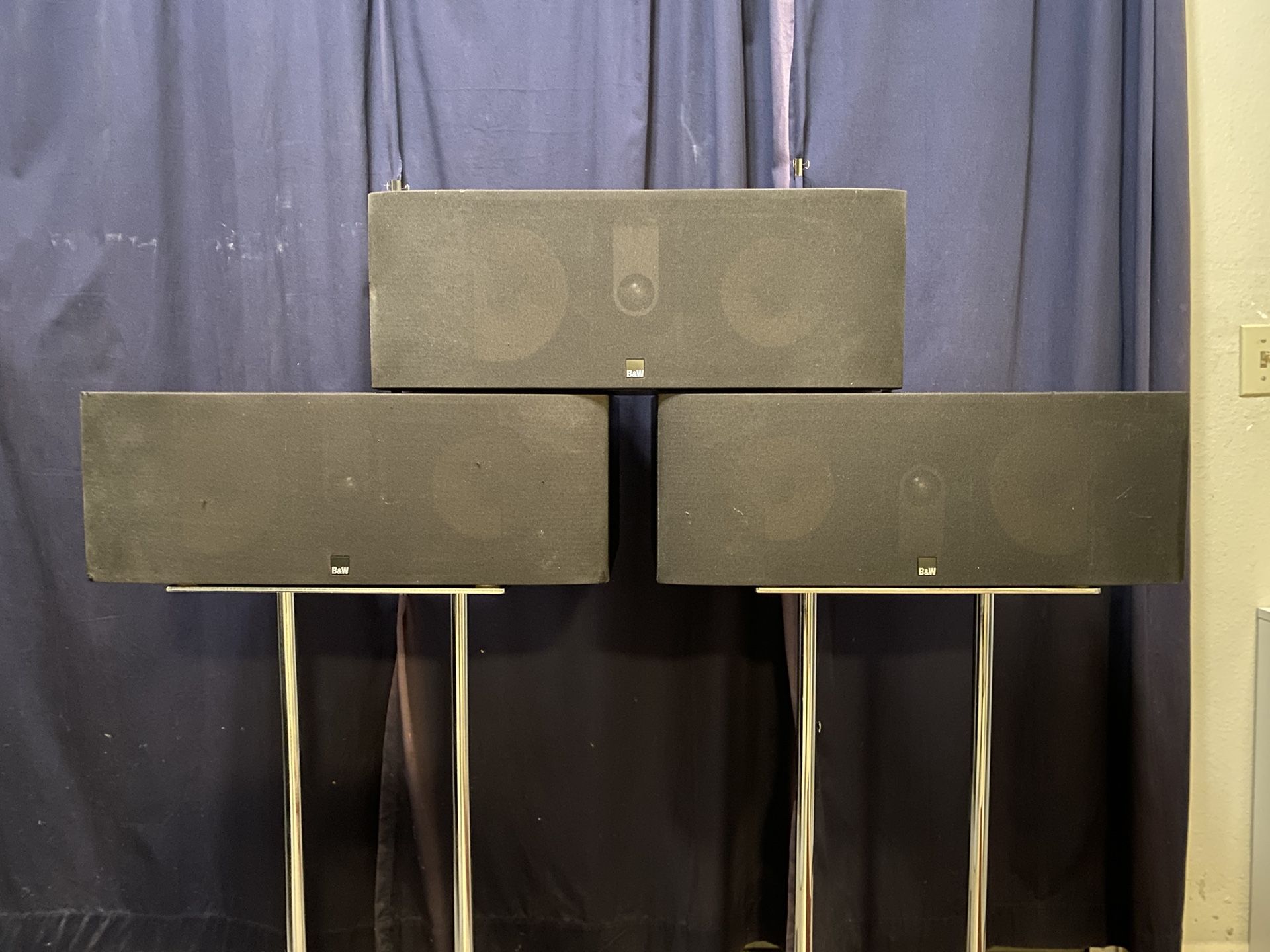 Bowers and Wilkins HTM61 Center Channel Speakers