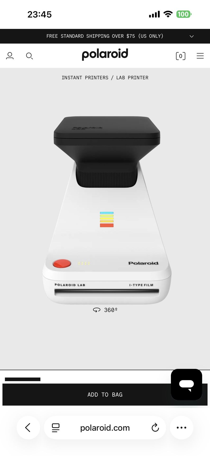 Polaroid printer