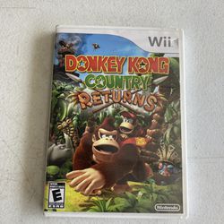 Nintendo Wii Donkey Kong Country Returns Game 