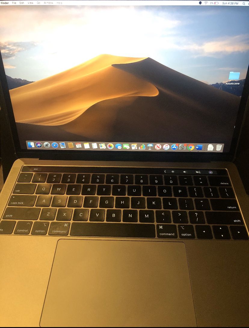 Customized MacBook Pro 13” with Touch Bar