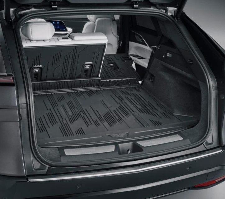 2023-2026 Cadillac LYRIQ Integrated Cargo Liner Black W/Logo (Original)