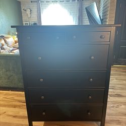 Hemnes Black Dresser