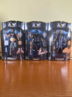 AEW Unmatched Collection Series 3 Action Figures Set
