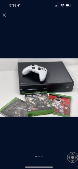 Xbox 360 3 Games One Controller 