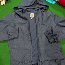 Navy Blue Jacket Hoodie