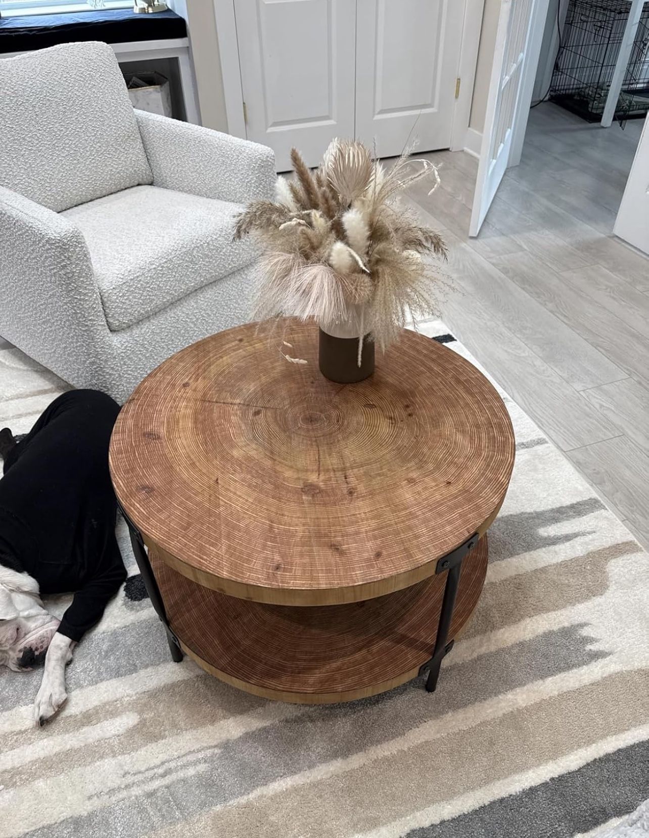 Coffee Table Solid Wood With 2 Tier [NEW]