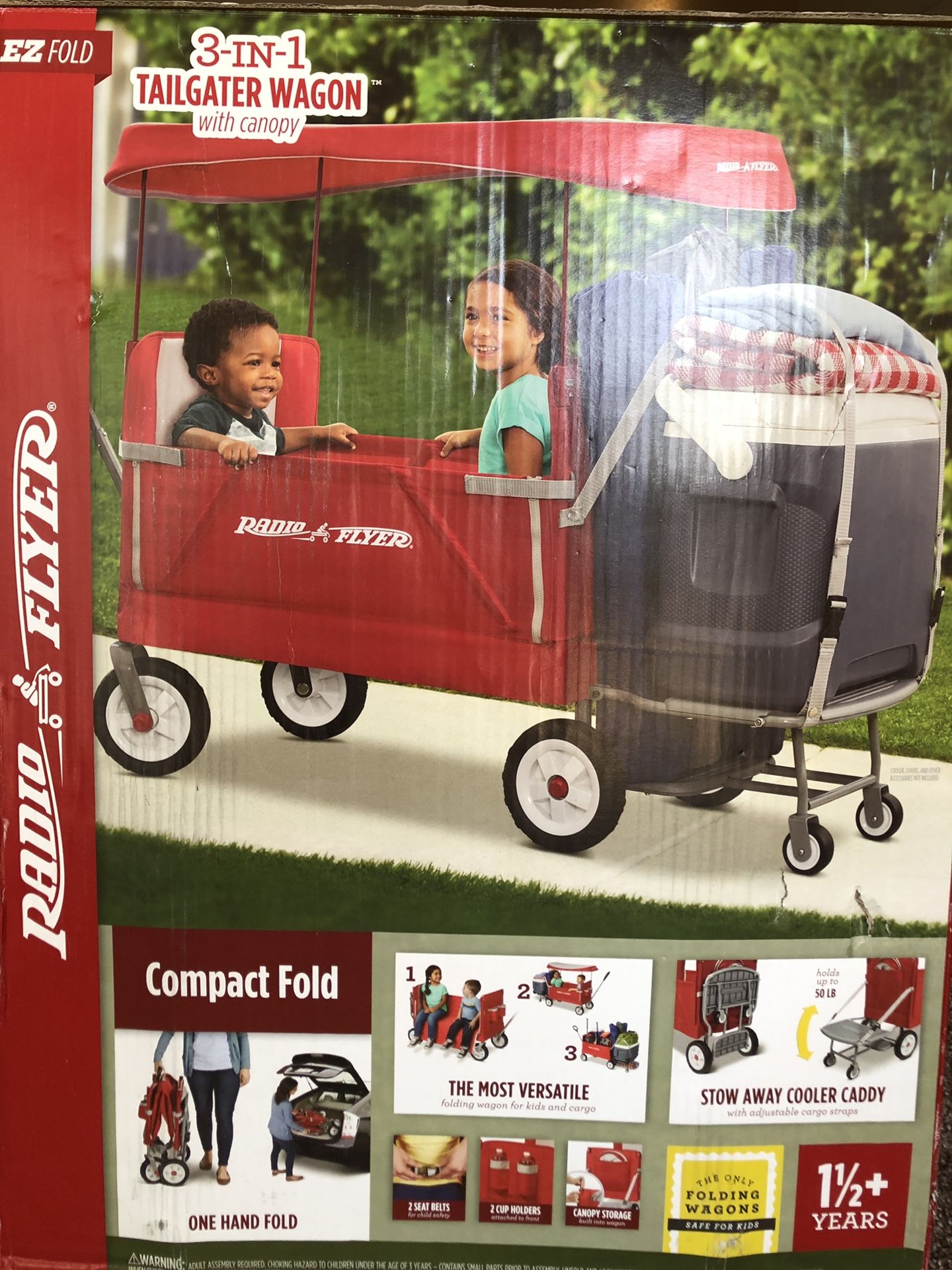 Radio Flyer - Tailgate Kid’s Wagon(Toys)